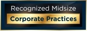 Recognized Corporate Law Firms 2021